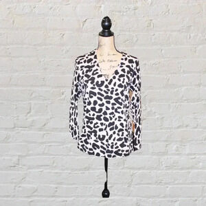 INC Animal Print Sweater